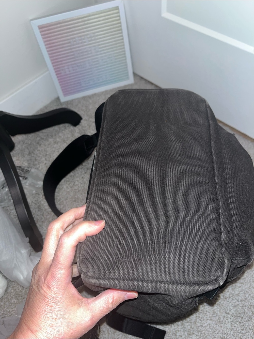 Marc Jacobs Black Denim THE BACKPACK - Picture 9 of 10